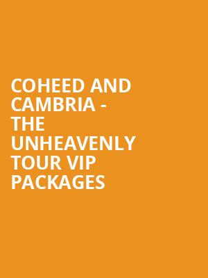 Coheed and Cambria - The Unheavenly Tour VIP Packages at Roundhouse